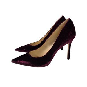 Sam Edelman Velvet High Heels, Purple, Elegant, Party, Stilettos, Size 10